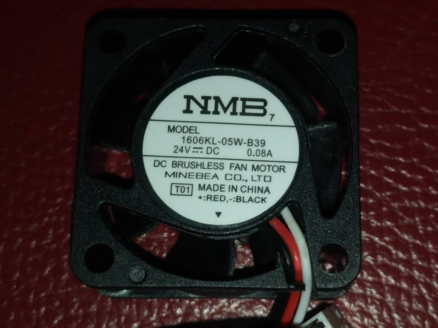 FANUC NMB 1606KL-05W-B39 DC Axial Fan
