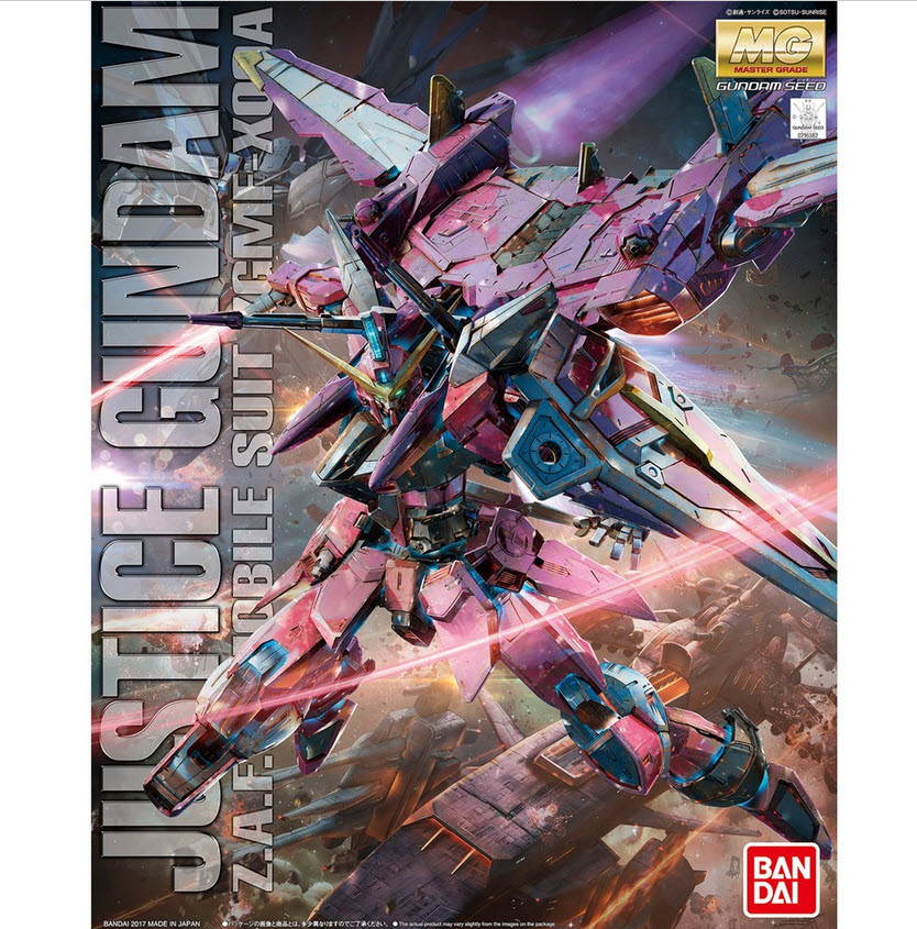Bandai 4573102631503 mg 1/100 Justice Gundam ตัวใหม่ (Gundam Model Kits)4800yen