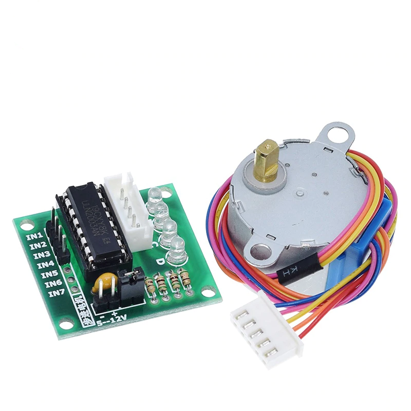 5V 4-phase Stepper Motor+ Driver Board ULN2003