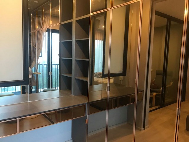 ให้เช่า Life Asoke (ไลฟ์ อโศก) One-bed Plus ชั้น19 วิวสวนมักกะสัน