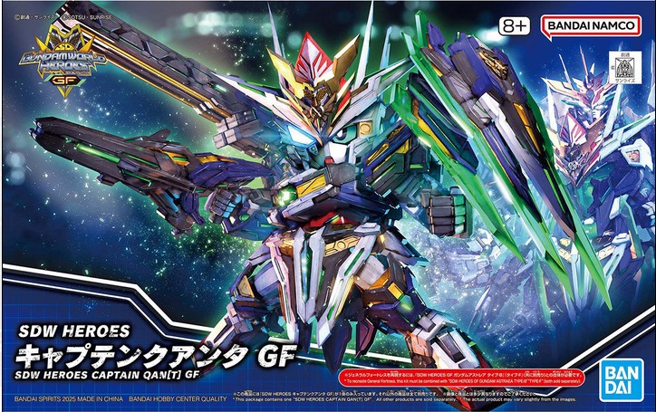 Bandai 4573102683632 SDW 38 HEROES CAPTAIN QAN[T] GF