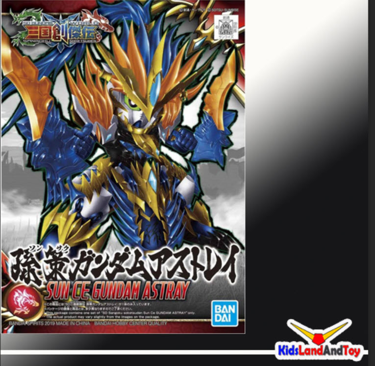 Bandai 4573102580962 SD SANGOKU SOKETSUDEN 18 sun ce gundam astray 700yen