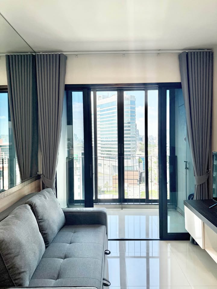 คอนโด IDEO Ratchada-Huaikwang (ไอดีโอ รัชดา-ห้วยขวาง) High Rise โซนพื้นที่ MRTห้วยขวาง ให้เช่าห้องแบบ 1ห้องนอน 1ห้องน้ำ 1ครัวปิด ขนาดห้อง 35 ตรม. ชั้น 17