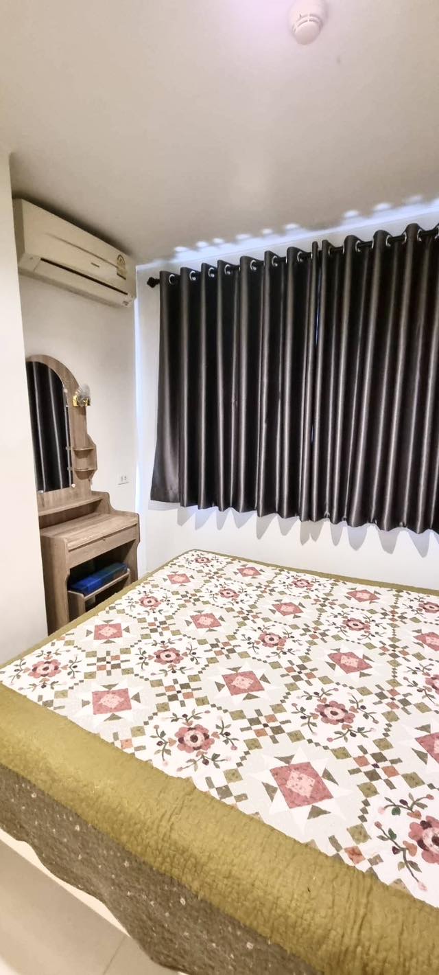 ให้เช่าห้องแบบ 1ห้องนอน 1ห้องน้ำ โซนพื้นที่ MRT คู้บอน รามอินทรา กม.9 คอนโด Lumpini Condo Town Ramintra-Navamin (ลุมพินี คอนโดทาวน์ รามอินทรา-นวมินทร์) ขนาดห้อง 25 ตรม. ชั้น 3 ตึก A