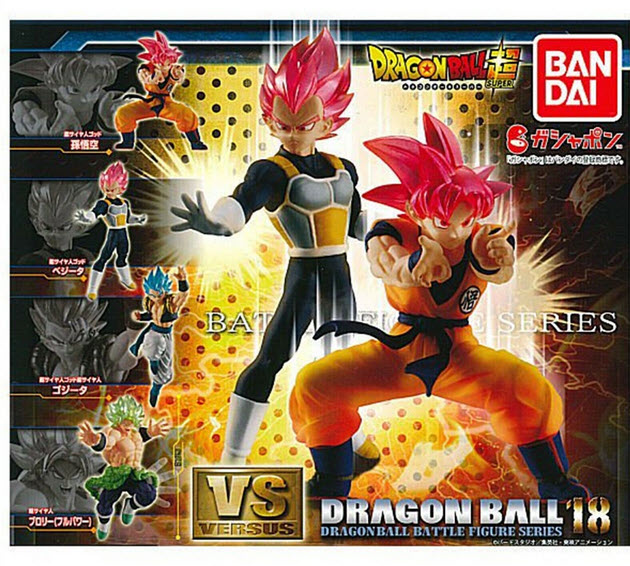 4549660733195 (set 4) Dragon Ball Super VS Battle Figure Vol 18