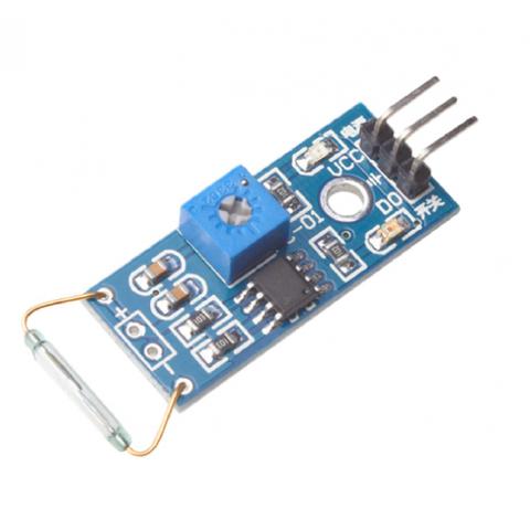 Reed Switch Sensor Module (โมดูลสวิตช์แม่เหล็ก)