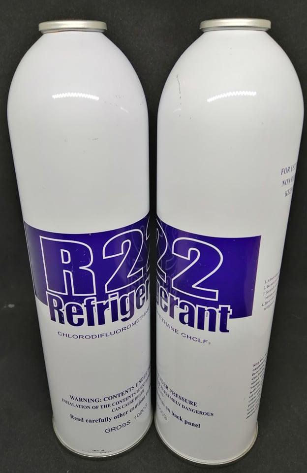 น้ำยาแอร์ ชนิด R22 1 กระป๋อง 1000g