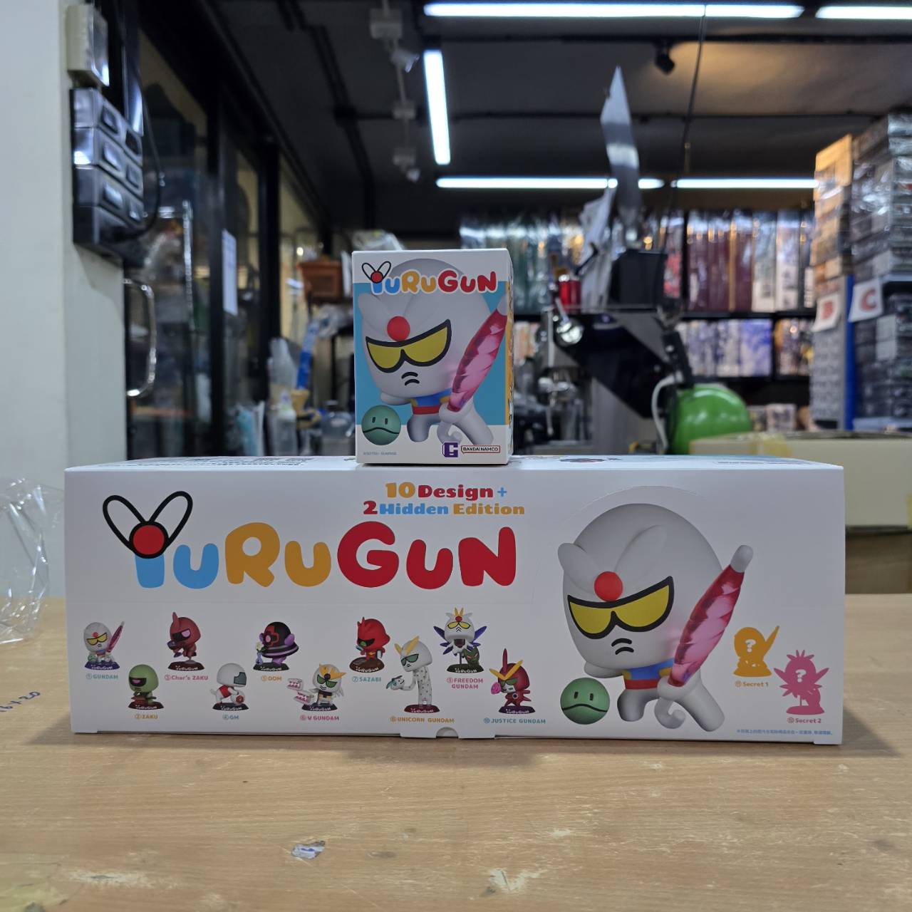 **แบบสุ่ม-จุ่มเดี่ยว** 6974913234583 YURUGUN BLIND BOX VOL .1** แบบสุ่ม **