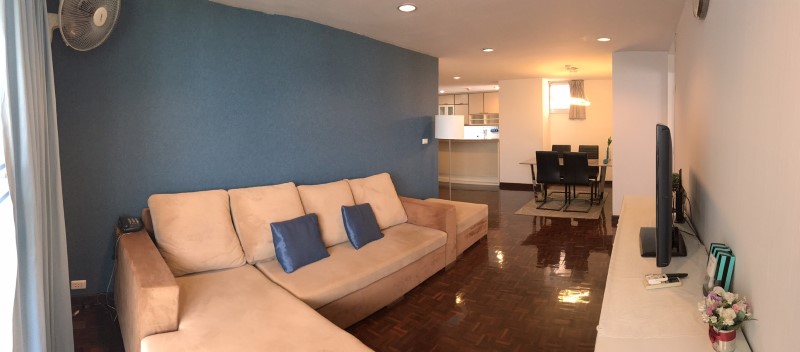 ให้เช่าห้องแบบ 2ห้องนอน 2ห้องน้ำ โซนพื้นที่ BTS เอกมัย สุขุมวิท 63 คอนโด Tai Ping Towers (ไท ปิง ทาวเวอร์) High Rise ขนาดห้อง 102 ตรม. ชั้น 7