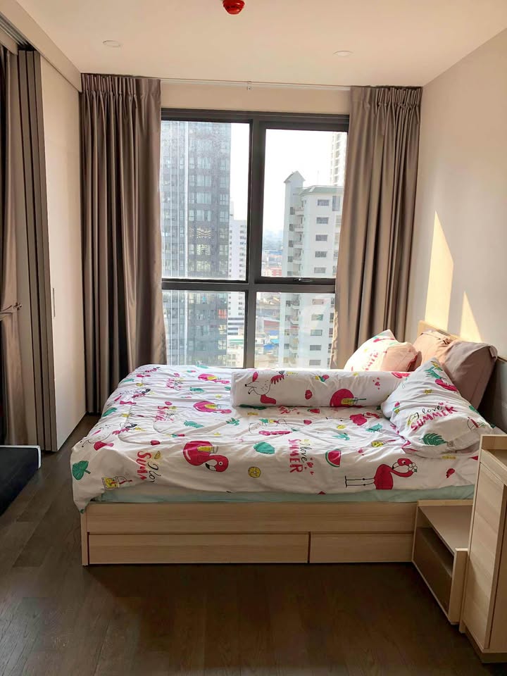 ให้เช่าคอนโด IDEO Q Siam-Ratchathewi (ไอดีโอ คิว สยาม-ราชเทวี) High Rise โซนพื้นที่ BTS ราชเทวี 📍 ห้องแบบ 1ห้องนอน / 1ห้องน้ำ / โซนครัวปิด