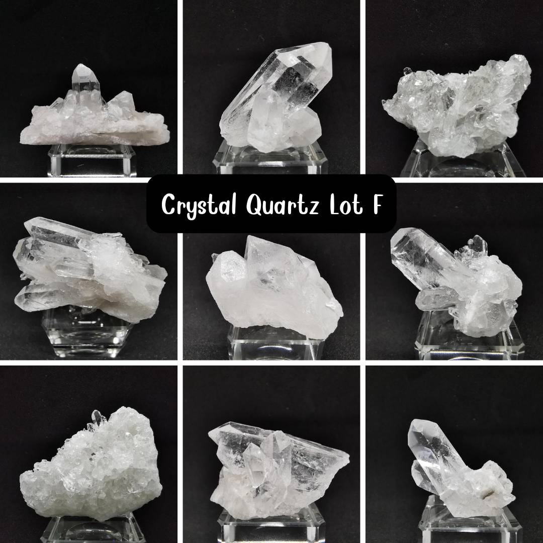 หินคริสตัลควอตซ์ผลึกธรรมชาติ Crystal Quartz