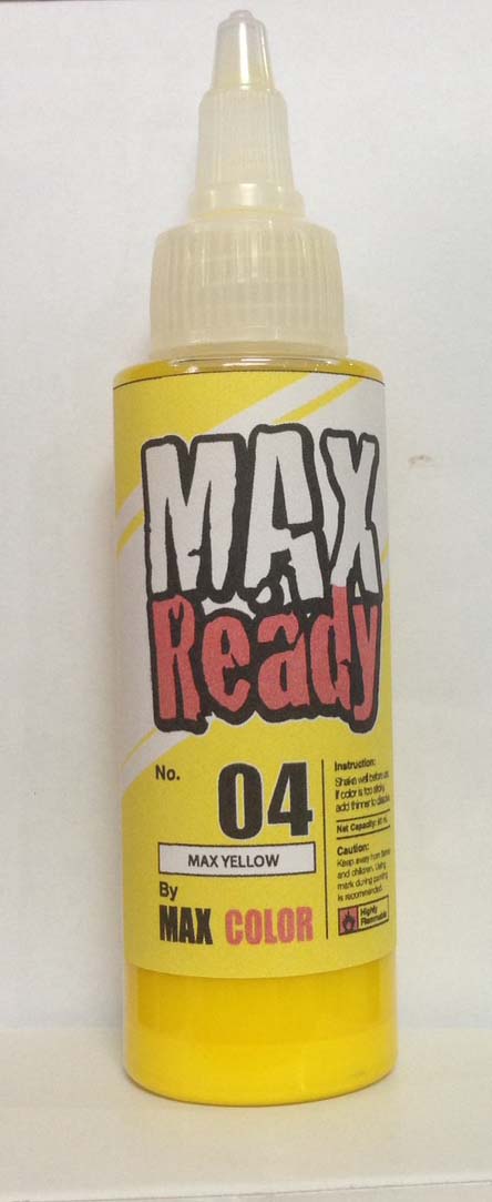 130104 max 4 yellow (แม่สี) สีเหลือง เงา