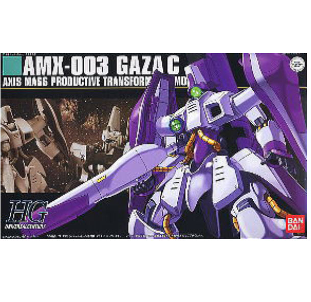 Bandai 4573102577405 1/144 HGUC GAZA C (HAMAN KARN S MOBILE SUIT)