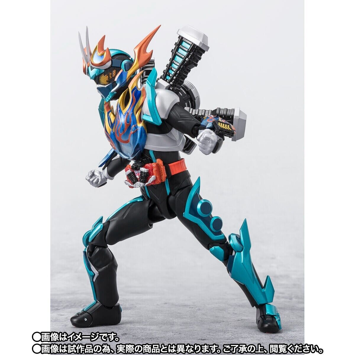 Bandai 4573102662514 p bandai s.h.figuarts kamen rider fire gotchard steamhopper