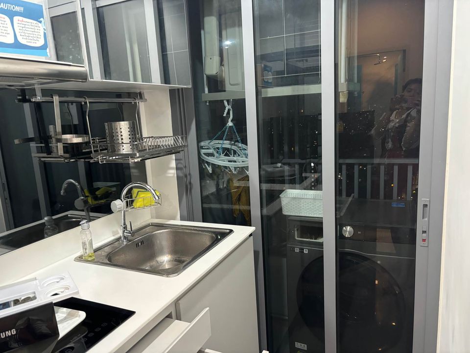 ปล่อยเช่าคอนโด Niche Pride Taopoon - Interchange (นิช ไพรด์ เตาปูน - อินเตอร์เชนจ์) - 1ห้องนอน 1ห้องน้ำ 1ห้องนั่งเล่น 1ห้องครัว - ใกล้ MRT เตาปูน - ขนาดห้อง 29 ตรม. ชั้น 34