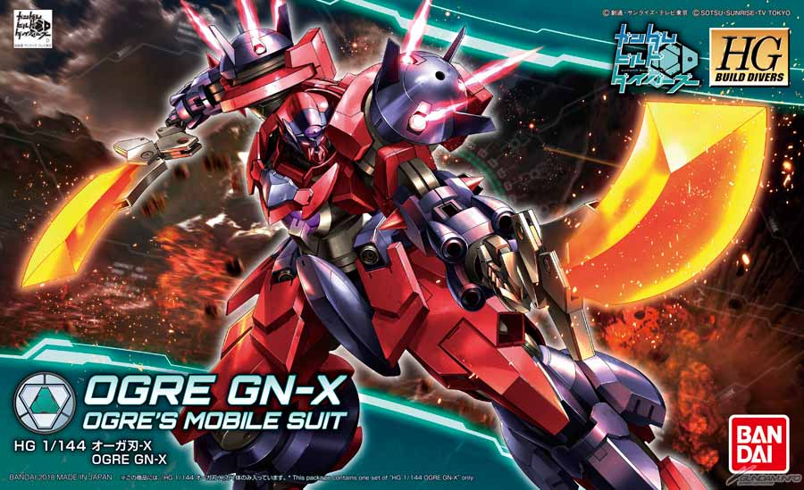 HGBD 1/144 Ogre Gn-X 2000 yen 4573102661418