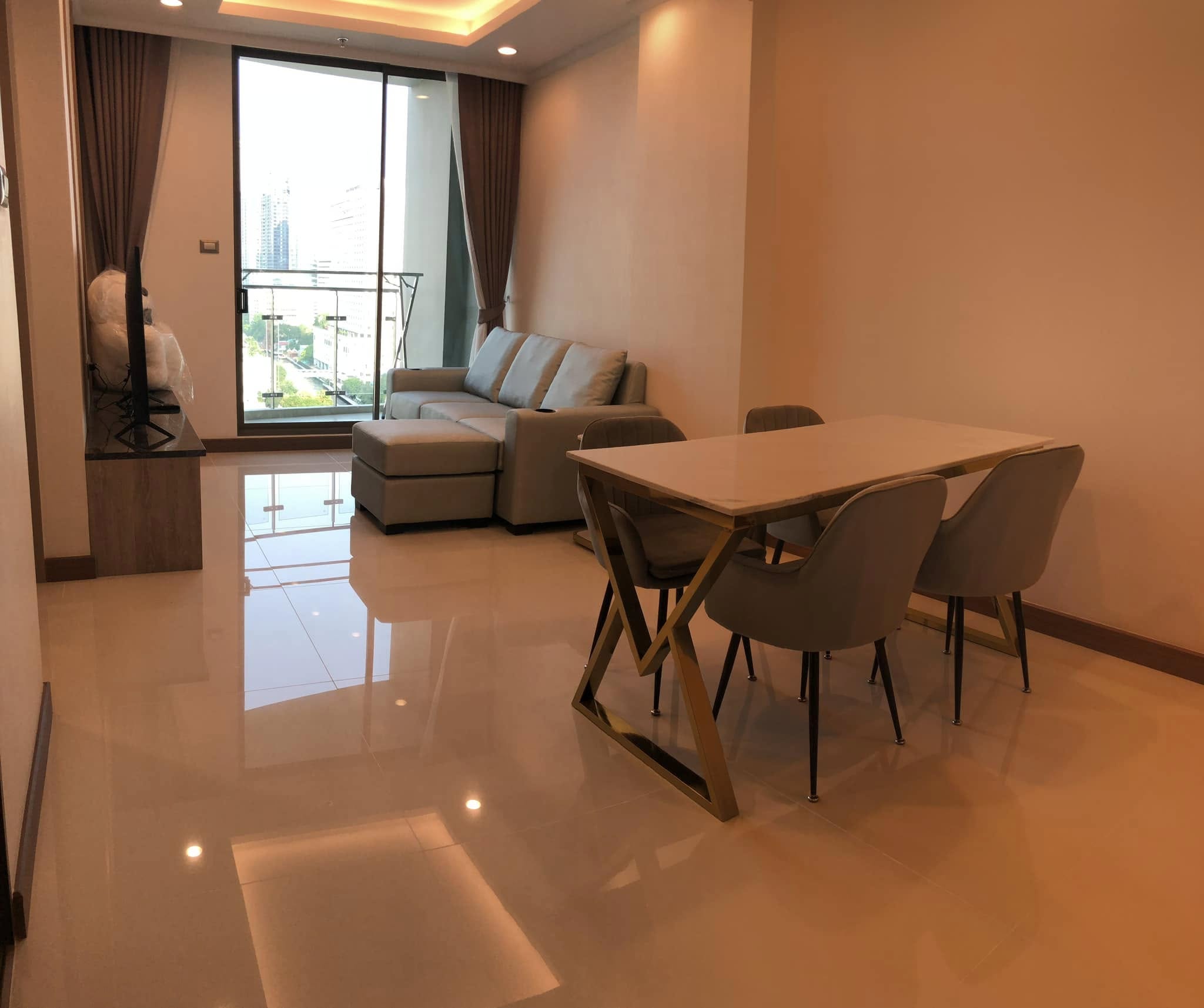 ให้เช่าห้องแบบ 1ห้องนอน 1ห้องน้ำ โซนพื้นที่ MRT เพชรบุรี BTS พร้อมพงษ์ คอนโด Supalai Oriental Sukhumvit 39 (ศุภาลัย โอเรียนทัล สุขุมวิท 39) ขนาดห้อง 47 ตรม. ชั้น 14 ตึก A