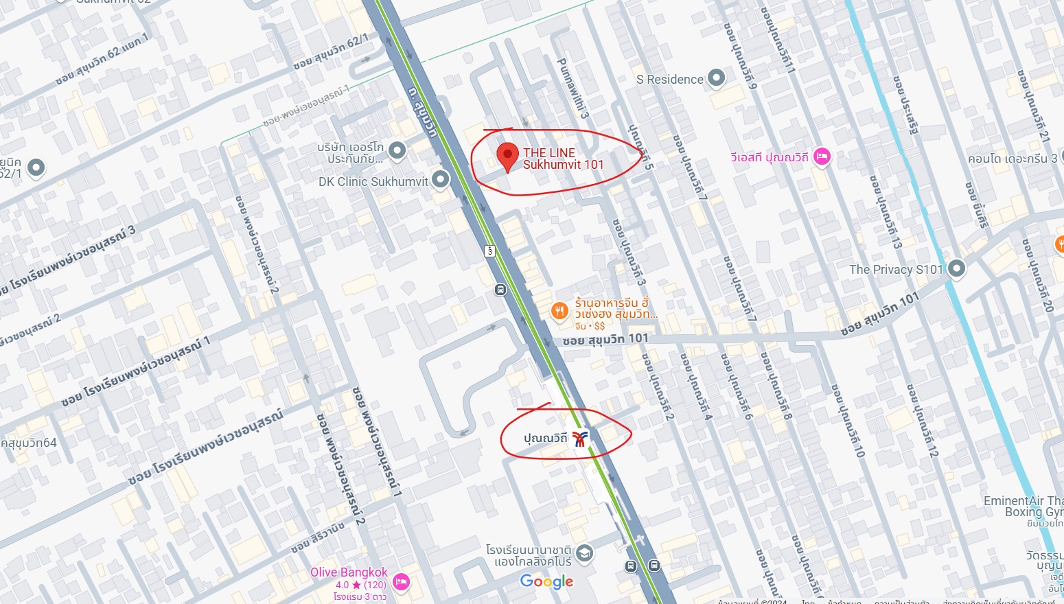 ขายคอนโด THE LINE Sukhumvit 101 (เดอะ ไลน์ สุขุมวิท 101) - 1ห้องนอน 1ห้องน้ำ 1ห้องนั่งเล่น - ใกล้ BTS ปุณณวิถี - ขนาดห้อง 27 ตรม. ชั้น 22 วิวบางกระเจ้า