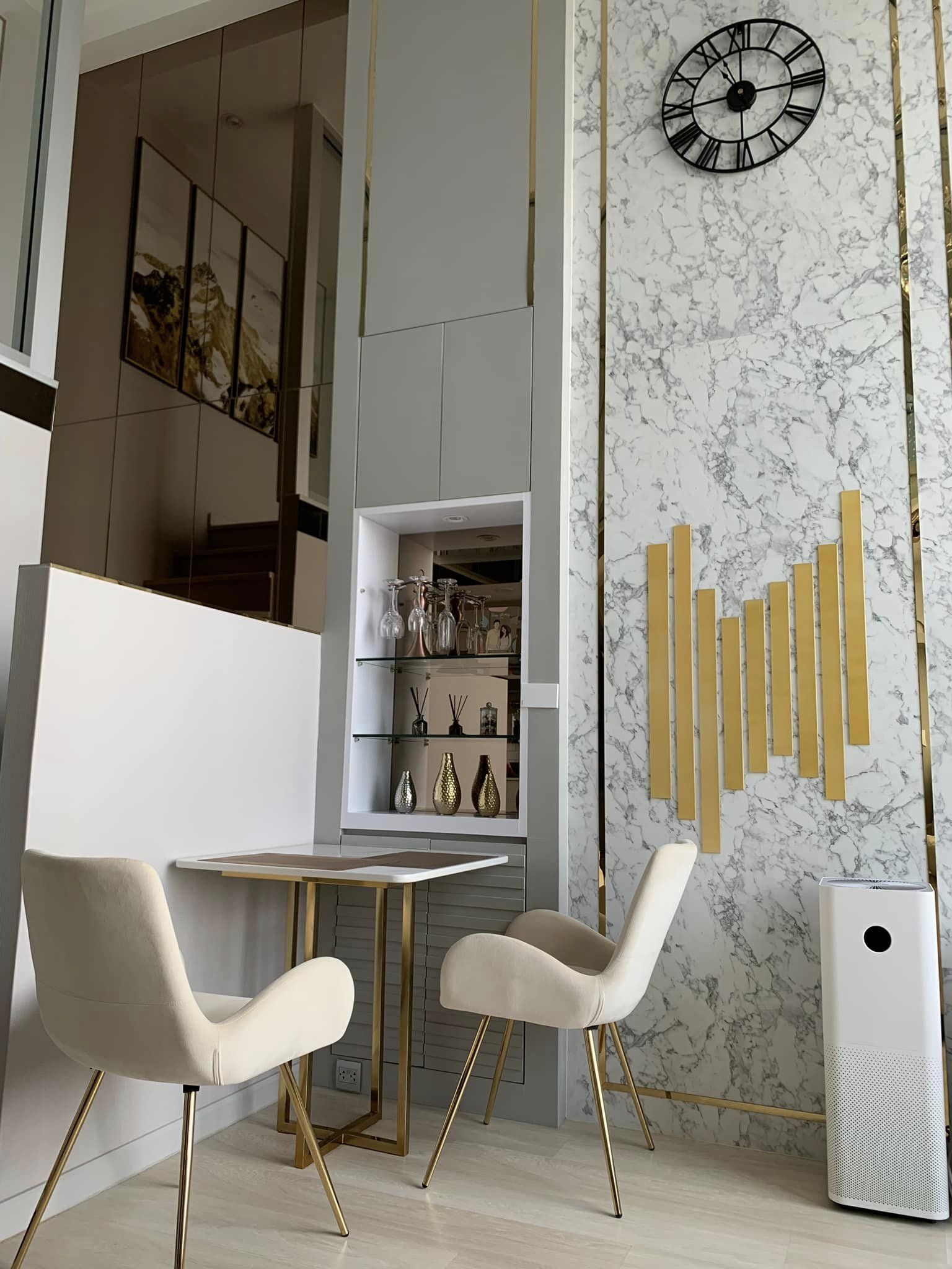 ปล่อยเช่าคอนโด Knightsbridge Prime Sathorn (ไนท์บริดจ์ ไพร์ม สาทร) - Duplex2ชั้น 1ห้องนอน 1ห้องทำงาน 1ห้องน้ำ 1ห้องนั่งเล่น - ใกล้ BTS ช่องนนทรี - ขนาดห้อง 44 ตรม. ชั้น 32