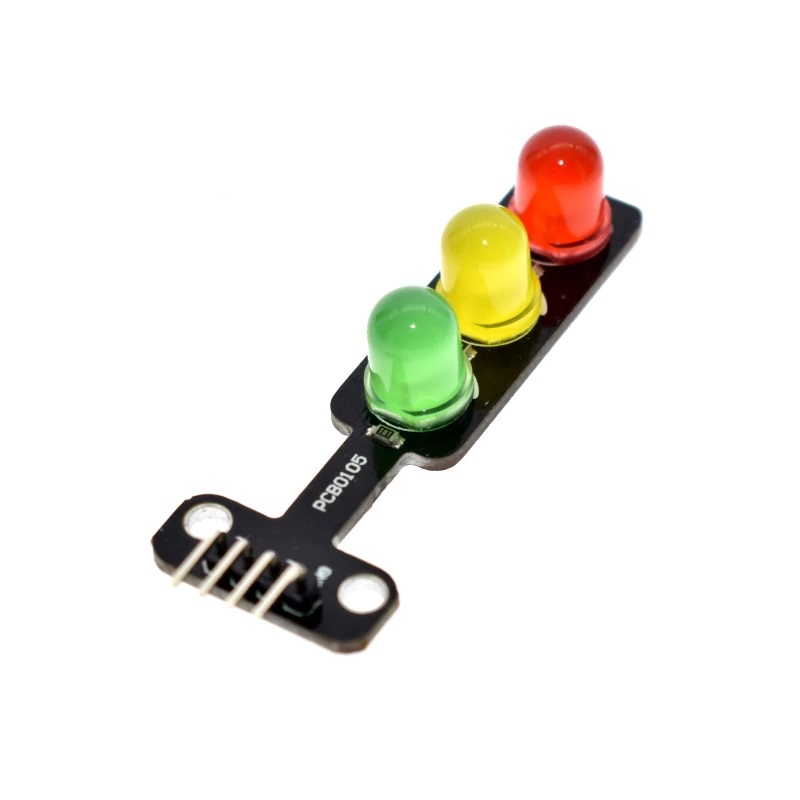 LED Module 3 traffic light หลอดไฟ LED 5 mm 3 สี แบบไฟจราจร