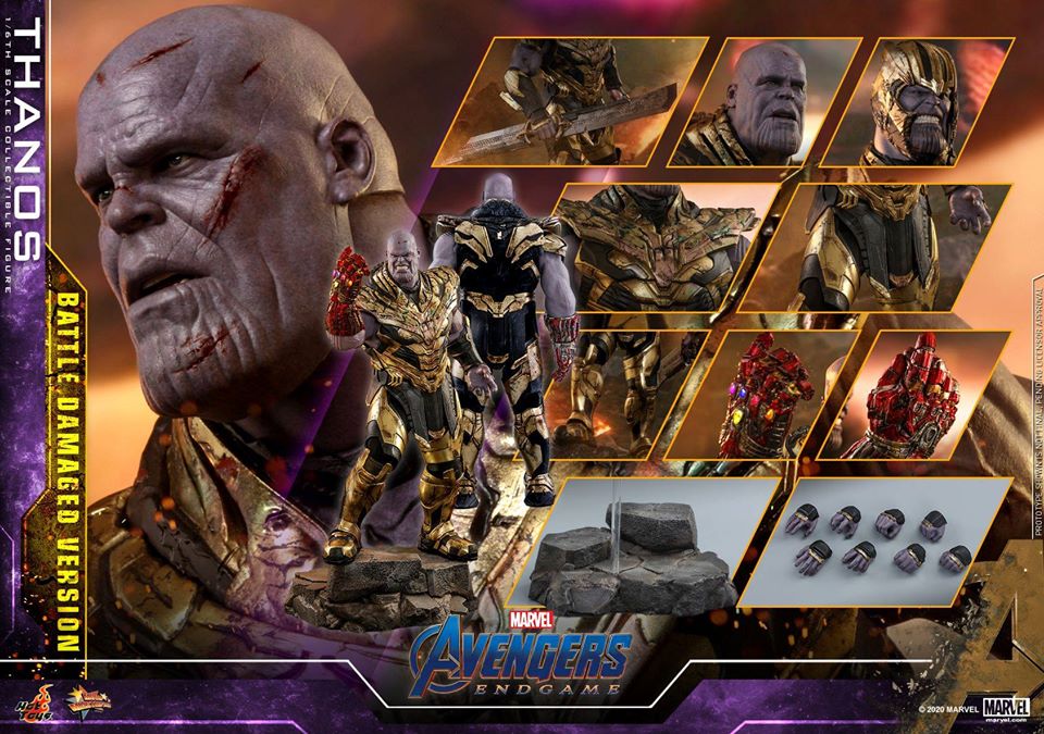 (เหลือ1ชิ้น ทักแชทก่อนโอน) MMS564 4895228604286 Hottoy MMS564 Thanos Battle Damage