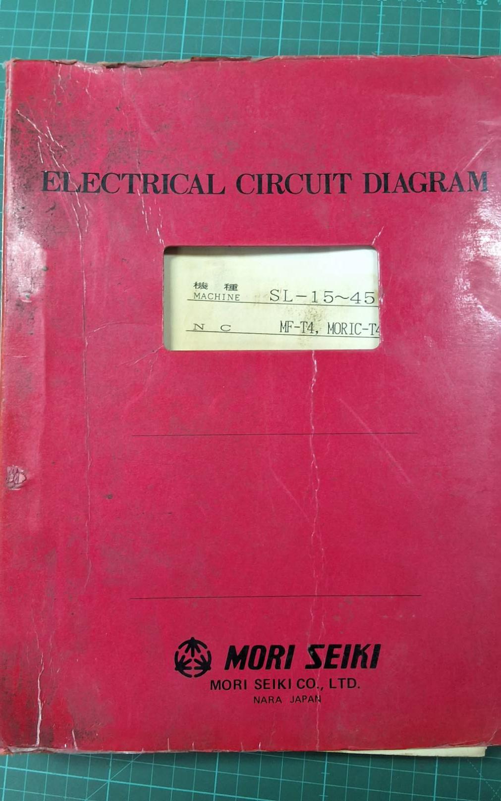 MORI SEIKI SL-15-45 MF-T4 MORIC-T4F LADDER DIAGRAM