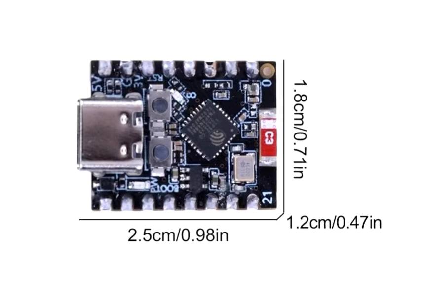 บอร์ด ESP32-C3 Board ESP32-C3 Bluetooth 5.0 LE SuperMini