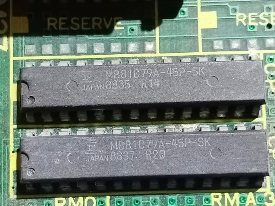 FANUC MB81C79A-45P-SK SRAM