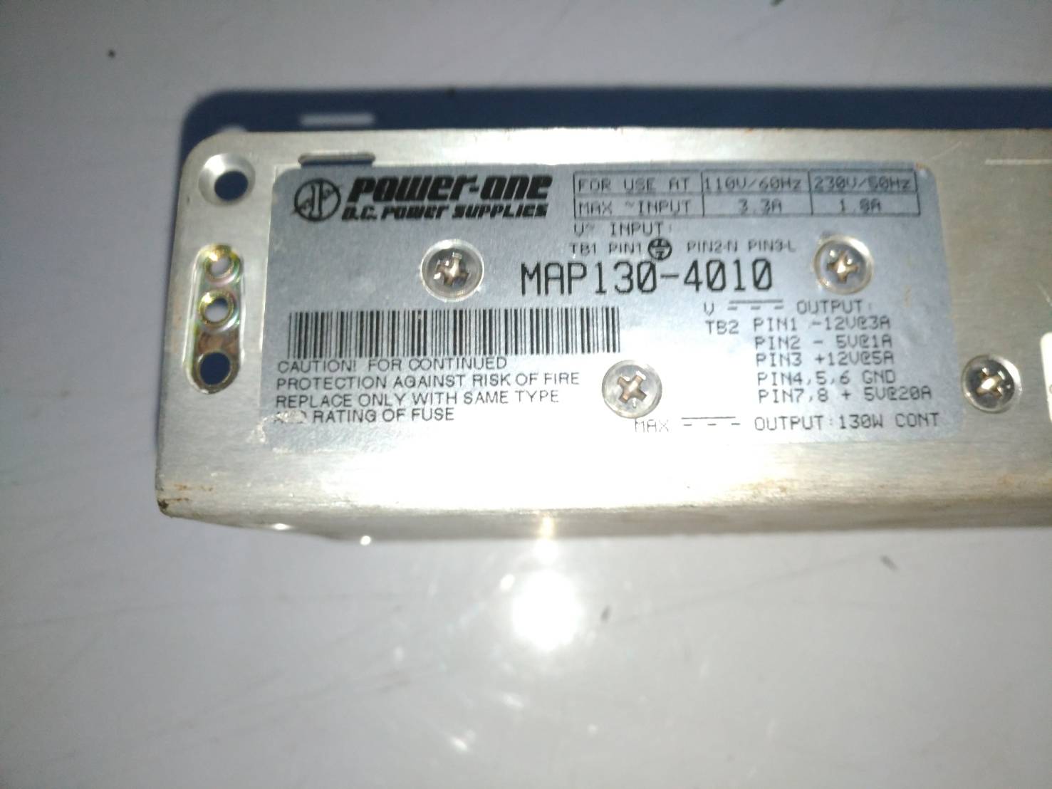 POWER-ONE MAP130-4010