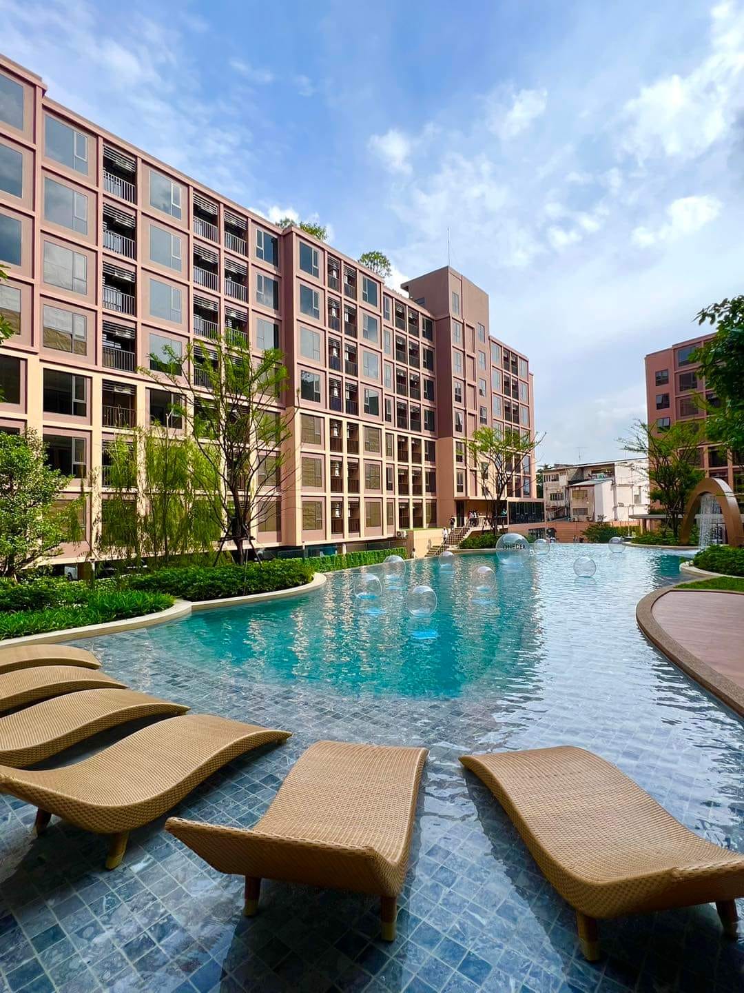 ให้เช่าคอนโด ONEDER Kaset (วันเดอร์ เกษตร) ตกแตงสวยมีเครื่องซักผ้าพร้อมอยู่