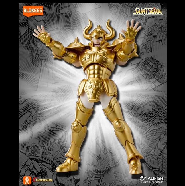 BLOKEES FIGURES -810181531237 SAINT SEIYA 75007 CHAMPION CLASS 06 - TAURUS ALDEBARAN
