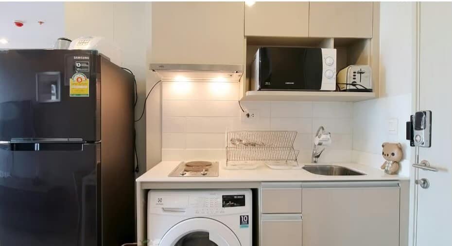 ให้เช่าคอนโด IDEO Q Chula - Samyan (ไอดีโอ คิว จุฬา - สามย่าน) - ห้องตกแต่งเฟอร์เครื่องใช้ไฟฟ้าครบ - การเดินทาง: MRT สามย่าน - ใกล้ จุฬาลงกรณ์มหาวิทยาลัย สามย่านมิตรทาวน์