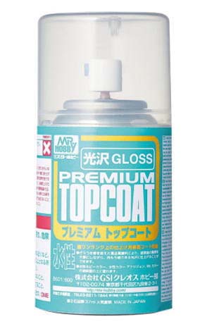 4973028432930 b-601 premium topcoat gloss 88ml.