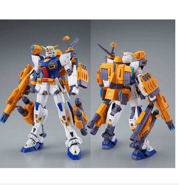 *กล่องบุบ** 4573102588494 (p-bandai) mission pack F type & M-type for mg F90 ** ไม่รวมหุ่น**