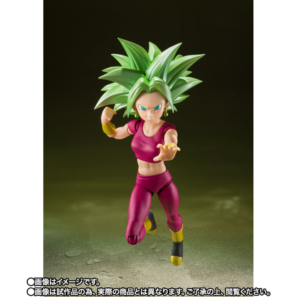 (เหลือ1ชิ้น ทักแชทก่อนโอน) 4573102620606 (p-bandai) s.h.figuarts super saiyan kefla-dragon ball