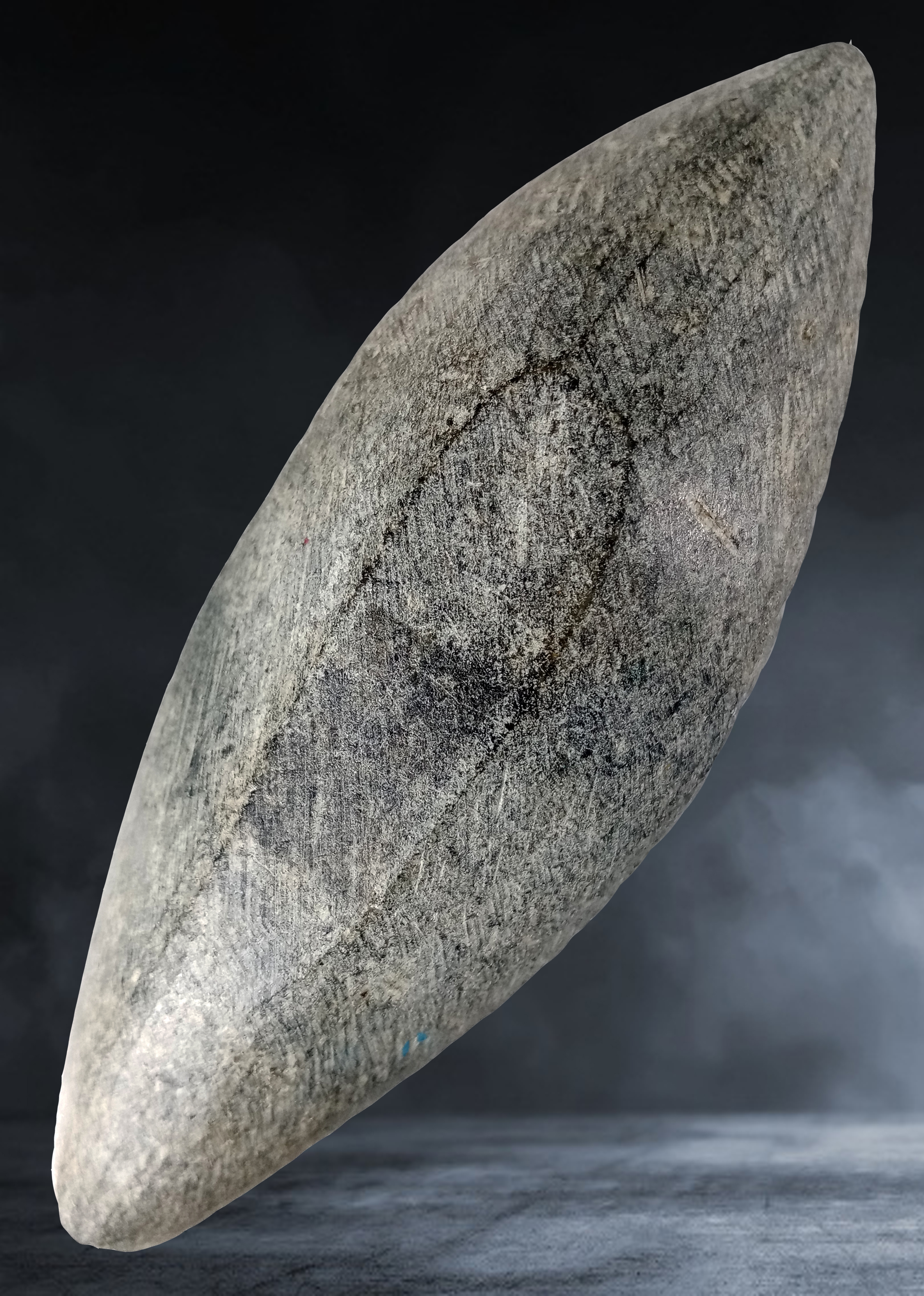 ตะเกียงน้ำมันหินซีเรีย แบบเมดิเตอร์เรเนียนโบราณ