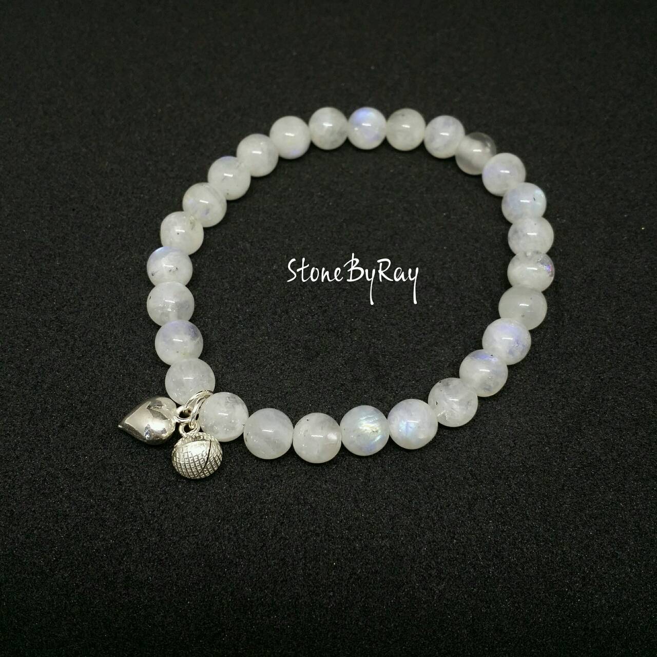 สร้อยข้อมือมูนสโตน(Moonstone)
