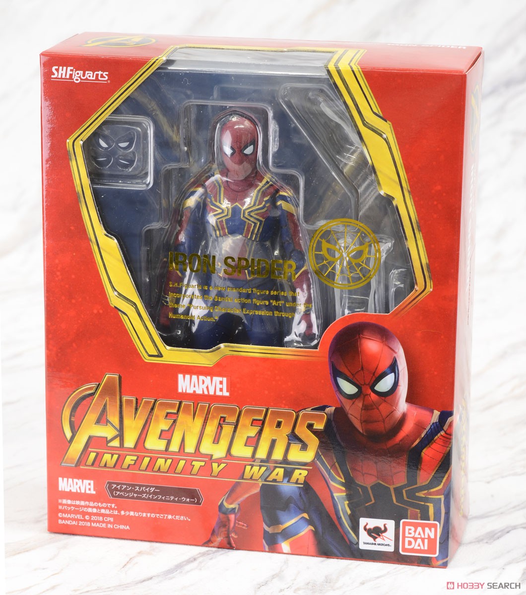 (มี1รอเมลฉบับที่2 ยืนยันก่อนโอน ) S.H.Figuarts Iron Spider (Avengers: Infinity War) jp lot (Completed) สูง14 cm **Japan LOT**