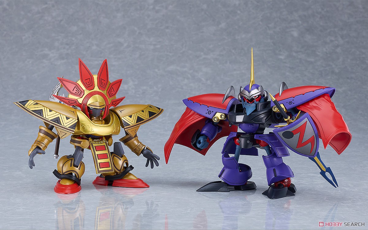 Gsc 4580590193956 MODEROID Ryu-Knight Collection Series: 4 - Shinebaram & Steru (Plastic model