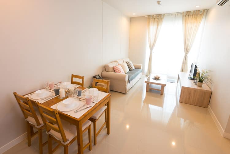 ให้เช่า Circle Condominium (เซอร์เคิล คอนโดมิเนียม) ตึก2ห้องสวยพร้อมอยู่ 22,000