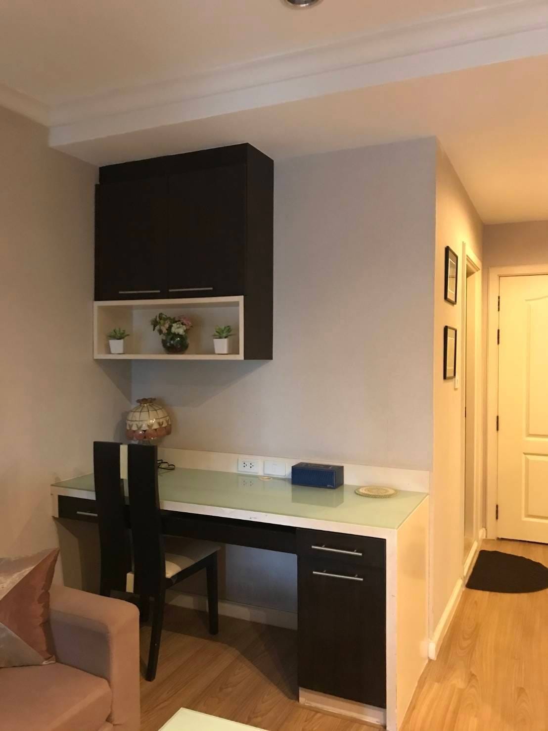 ปล่อยเช่าคอนโด Grand Park View (แกรนด์ พาร์ค วิว) - 1ห้องนอน 1ห้องน้ำ 1ห้องนั่งเล่น - ใกล้ MRTเพชรบุรีและสุขุมวิท/BTSอโศก/มศว.แกรมมี่ - ขนาดห้อง 41 ตรม. ชั้น 21