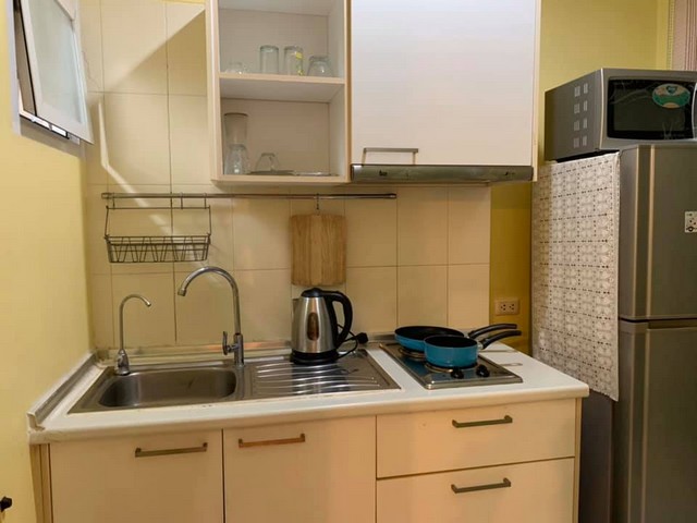 ให้เช่าคอนโด Life @ Ratchada (ไลฟ์ แอท รัชดา) ลาดพร้าว 36 1ห้องนอน / 1ห้องน้ำ ขนาดห้อง 35 ตรม. ชั้น 4 ค่าเช่า 12,000 ต่อเดือน รถไฟฟ้า MRT ลาดพร้าว