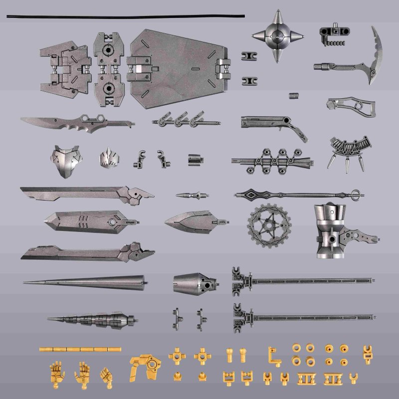 Bandai 4573102667298 30mm spinatio [black knight type]