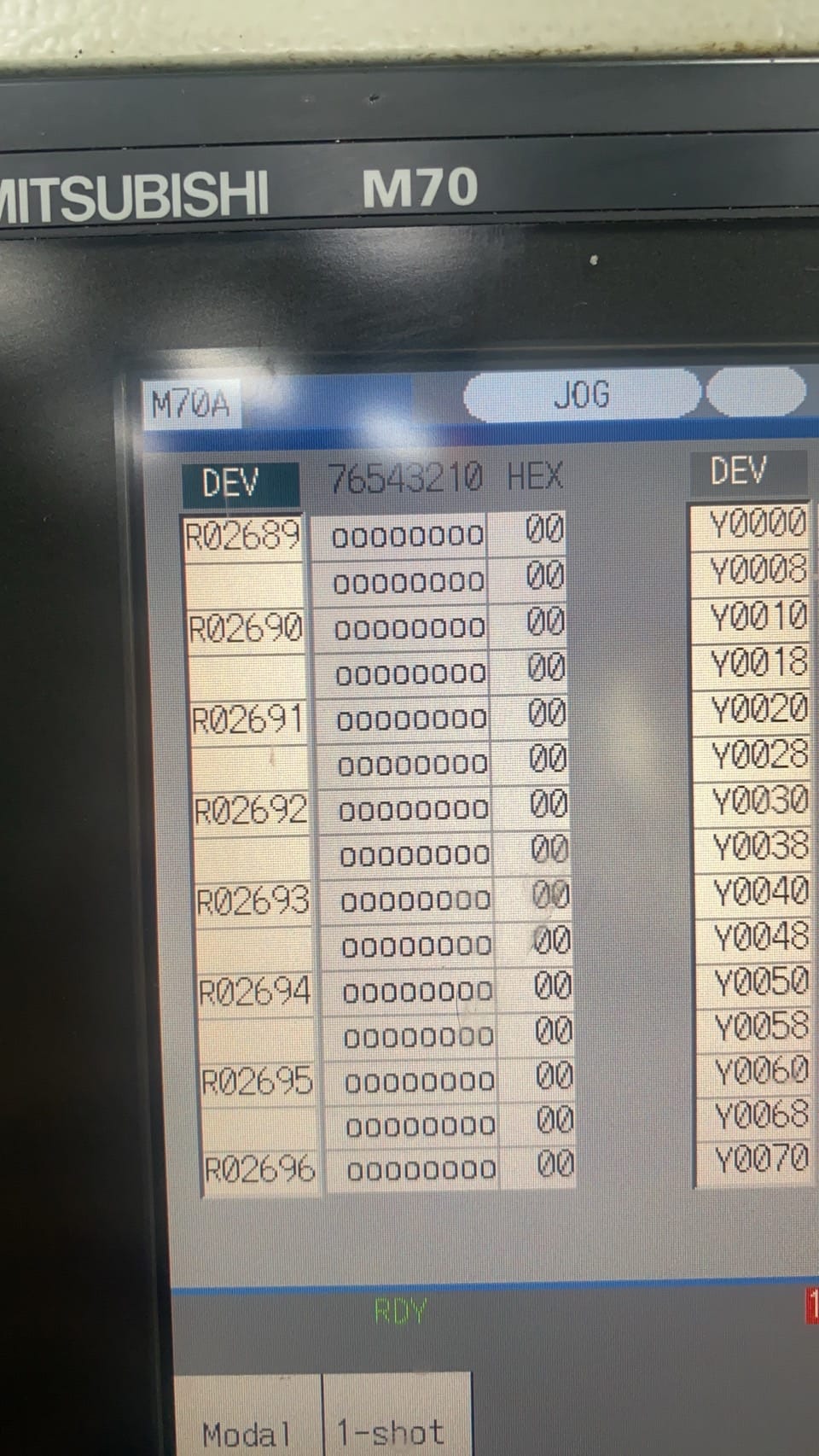 ซ่อมเครื่องที่ใช้ MITSUBISHI CNC CONTROLLER