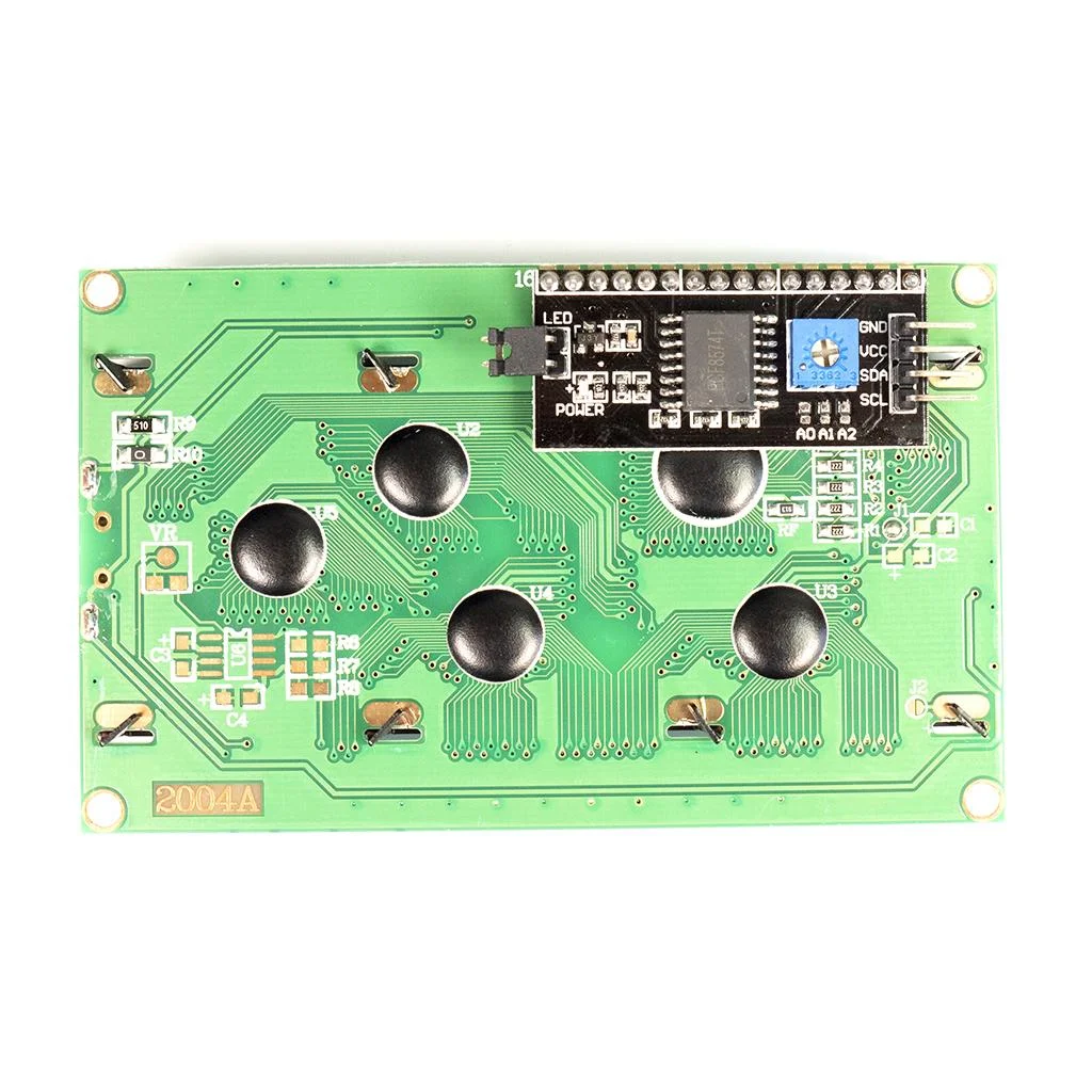 2004 LCD (Blue Screen) 20x4 LCD with backlight of the LCD screen พร้อม I2C Interface ขนาด 20 ตัวอักษร 4 แถว