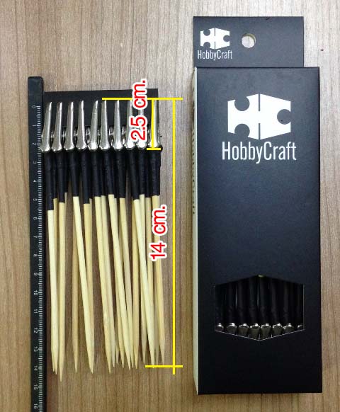 (hobbyCraft) wood painting clip (20pcs.)