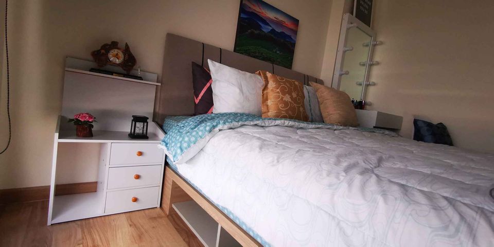 ให้เช่าคอนโด Niche Mono Charoen Nakorn ห้องพร้อมอยู่มีเครื่องซักผ้า