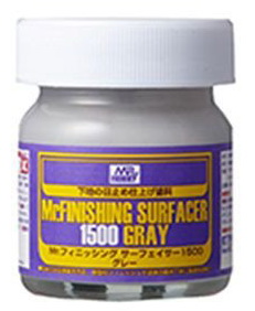 sf-289 mr.finishing surfacer1500 gray (bottom) 40 ml. สีเทา