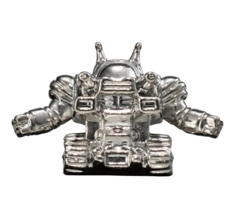 Gashapon Bandai 2111256801 03เงิน RX-78 Guntank silver Mobile Suit Gundam Diecast Gashapon Warriors Series