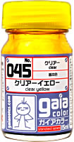 4582182330459 gaia 045 Clear Yellow 15ml.
